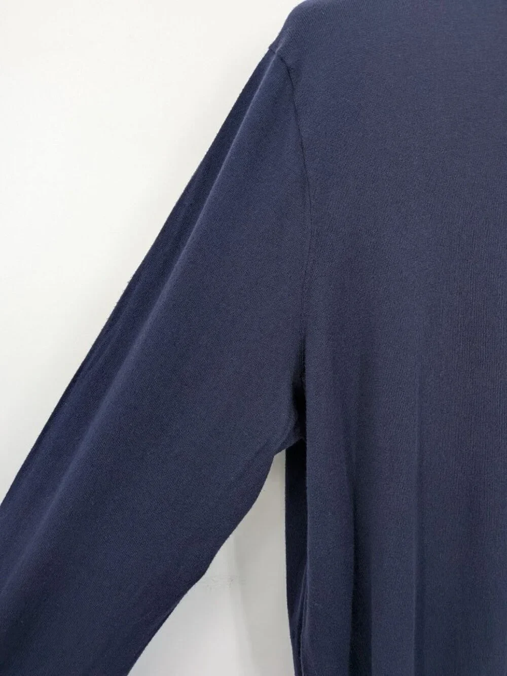 Vtg Polo Ralph Lauren V Neck Sweater Lightweight Pima Cotton Y2K‎ Pullover Large